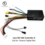 Ametlik Teverun Fighter Mini APP-kontroller 52V 25A Esi-tagakontroller 52V 20,8Ah Teverun Fighter Mini elektrit&otilde;ukeratta jaoks 1pcs Controller A