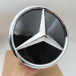 185mm Kroom Must Peegel Auto Iluv&otilde;re T&auml;he Embleem M&auml;rk Esiv&otilde;re Logo Mercedes Benz CLA W117 W118 GLA X156 Tarvikutele CLA 2020-22