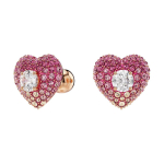 Swarovski Idyllia S&uuml;damekujuline Tsirkooniumoksiid Roosakulla Pinnatud K&otilde;rvar&otilde;ngad Naiste k&otilde;rvar&otilde;ngad Roosa 5683583 Shopping Bag brown