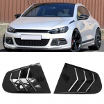 Auto k&uuml;lgakna ribiline kate tuulutusava s&uuml;sinikpinna stiilis spoiler dekoratiivne Scirocco 2009-2018 jaoks must