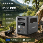 AFERIY P180B Laiendusaku (&Uuml;hildub ainult P180 Pro-ga) 1800W 1024Wh LiFePO4 Puhta siinuslaine UPS P&auml;ikesegeneraator 140W PD P180PRO
