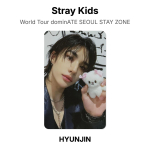 Stray Kids Maailmatuur dominATE SEOUL STAY ZONE Ametlik Fotokaart HYUNJIN
