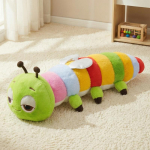 Kevadp&auml;eva R&ouml;&ouml;vik V&auml;ike Mesilane Pehmed M&auml;nguasjad 13cm Kawaii Ripats 70/90cm Suur Suurus Kallistus padi Kasvav S&otilde;prusm&auml;nguasi 90cm white