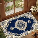 Euroopa stiilis luksuslik suur elutoa vaip pehme suur ala kaunistus kodu p&otilde;randamatid magamistoa vaip diivani kohandatud p&otilde;randamatid 120X160CM blue
