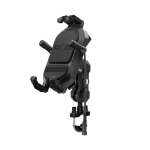 Jalgratta telefoni kinnitus juhtmevaba laadijaga - Laius 9,5-11 cm black
