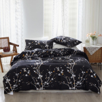 Tekikott Voodipesukomplekt &Uuml;heinimese T&auml;iskasvanu Suur Suurus 135x200 P&otilde;hjamaade Tekikate 240x220 Kahekohaline &Uuml;hekohaline Lilleline Voodipesu 200x200 (beige,EU Single 135x200 cm) beež