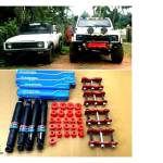Suzuki Samurai t&auml;ielik t&otilde;stes komplekt 2 erisummutid + puksid + PU puksid