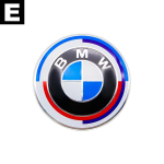 BMW Auto Eesmise Kapoti Embleem Tagumise Pagasiruumi Embleemi Logo Kate 3D ABS 82mm 74mm BMW M Logo jaoks X6 G01 E84 E83 F48 X1 X2 X3 X4 X5 2Pc 82mm