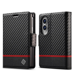 Samsung Galaxy Z Fold 8 laia 5G jaoks &Uuml;mbrise luksuslik s&uuml;sinikkiust nahast klapp-rahakott kaardipesa l&ouml;&ouml;gikindel tagakaas Tarvikud Galaxy Z Fold 8 Wide