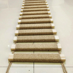 Sisal kassik&ouml;ie sild K&uuml;&uuml;nte teritaja Kassi kraapimispuu Redel Mitmeotstarbeline lemmikloomade ronimism&auml;nguasi 50CM