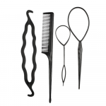 4 tk Hair Twist Styling Clip Stick Pin Bun Braid Maker Juukseaksessuaaride komplekt isetegemise juuksestiili t&ouml;&ouml;riist