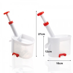 Professionaalne kirsiseemnete eemaldaja masin Cherry Stone Picker Cherry Corer konteineri k&ouml;&ouml;gividinad 1Pc
