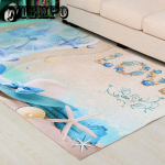 Euroopa stiilis 3D veealune maailm elutuba koridori vaip magamistuba vahek&auml;iku libisemisvastane vaip 100cm*160cm