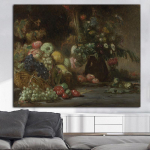 Teemantmaal nat&uuml;&uuml;rmort puuviljade ja lilledega T&auml;is&uuml;mmargused kivist ristpistes teemantid 20X30