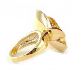 Kullatud s&otilde;rmus  Rose Epanou&iuml;e 50 kuld