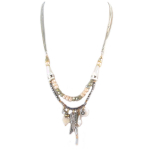 Les Tr&eacute;sors De Lily [Q1275] &ndash; disainerkaelakee 'Acapulco' h&otilde;bebeež - 45x35 mm beež