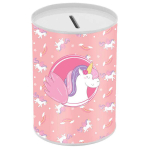 Les Tr&eacute;sors De Lily [Q8349] - metallist hoiup&otilde;rsas 'Licorne My Unicorn' roosa - 12x8 cm Heleroosa