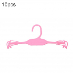 10 tk plastikust riided rinnahoidja aluspesu riidepuu riidekapp kapp kuivatusrest korrastaja roosa punane v&auml;rv