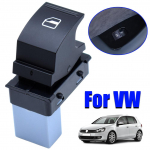 Elektriline &uuml;he akna t&otilde;stel&uuml;liti ukse k&uuml;lgmine elektriline juhtnupu nupp Volkswagen Golf Passat B6 CC Caddy MK3 2004 - 2019 jaoks