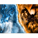 Teemanttikandid Anime j&auml;&auml;tule dinosaurus 5D &uuml;mmargune teemantmaal ristpistes 20X30CM