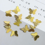 50 tk Metallist vasest liblikas ripats, DIY ehted tarvikud Leiud Ehete tarvikud 11x13mm