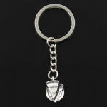 Moodne viil pirukaplaadi kahvel 19x13 mm ripatsiga 30 mm v&otilde;tmehoidja h&otilde;bedane meeste auto kingitus suveniirid v&otilde;tmehoidja h&otilde;be