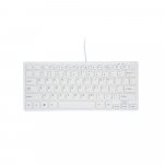 USB miniklaviatuur &scaron;okolaadinuppudega Stiilne ja kaasaskantav klaviatuur laua- ja s&uuml;learvuti kasutamiseks aadressil valge