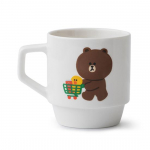 LINE FRIENDS Brown & Sally Auditory p&auml;evakruus White