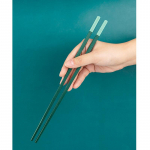 1/2/5 paari rohelised libisemiskindlad korduvkasutatavad s&ouml;&ouml;gipulgad kodus valmistatud sulamist s&ouml;&ouml;gipulkade komplekt Hiina toit Jaapani Korea sushi nuudlid 1 pair roheline