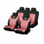 4/9 tk universaalsed autoistme katted t&auml;iskomplekt Automotive mustad istmekaitsekatted auto istmekatted 9PCS roosa