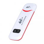4G LTE USB-modem 4G ruuter mobiilne WiFi-leviala koos SIM-kaardi pesaga 150Mbps DL 50Mbps UL Max 10 EU Version punane