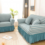 &Uuml;hev&auml;rviline elastne diivanikate elutuppa tr&uuml;kitud ruuduline veniv sektsioonkatted Diivani diivani kate L-kujuline 1-4-kohaline 2-Seater 145-185cm