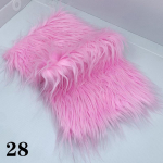 25x45cm Cosplay kangas &otilde;mblusmaterjal 8cm kuhjaga kunstkarusnaha kangas lapit&ouml;&ouml; nuku m&auml;nguhabeme juuste jaoks 28