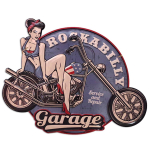 Les Tr&eacute;sors De Lily [R6619] - Retro metallist tahvel  Rockabilly Garage  vintage hall - 60x46 m hall