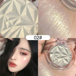 Diamond Highlighter Flash Glitter k&otilde;rgl&auml;ikega puuder meik N&auml;o h&otilde;&otilde;guv n&auml;okontuur Brighten Skin Pearl Highlighter Kosmeetika