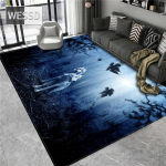 Wolf vaip 3D loomade p&otilde;randamatt vannitoa jaoks suur flanellvaip elutoa m&ouml;&ouml;bel magamistoa vaip salongi vaip voodi matt 160x200cm 1pcs