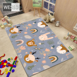 P&otilde;hjamaade stiilis vaibatuba Multifilmi loomavaip magamistoale Kawaii toa vaip libisemiskindel 40x60cm 1pcs