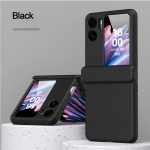 Korpused Oppo Find N2 Flip Hinge Case Hinge T&auml;ielik kaitse &Uuml;li&otilde;huke k&otilde;va arvutitelefoni kate Oppo jaoks Find N2 Flip 5g Capa ForOPPO Find N2 Flip must