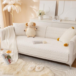 Talvine soe diivanikate elutuppa Paks pehme pl&uuml;&uuml;s diivanimatt libisemiskindel &uuml;hev&auml;rviline L-kujuline nurgadiivani katted 1pc 30x50 pillowcase