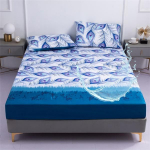 Veekindel kattemadrats voodikaitse kate S&uuml;gav tasku voodi, paigaldatud lina hingav sile madrats 160x200 cm ilma padjap&uuml;&uuml;rideta 90x200x25cm Only Sheet