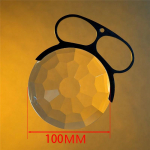 Kaamera filter 100 mm k&auml;eshoitav kaleidoskoop Eriefektid Filter fotograafia Video peegelkaamera objektiivi tarvikud V&auml;rviline prisma