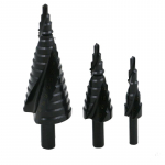 3 tk / komplekt 4-32 mm kiirterasest koobalti astmeline otsaku komplekt Kiire terasest spiraalne metallotsik HMM 3pcs