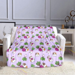 Merisea armas loomaprindiga tekk flanelltekid multifilmi prindileht Diivani voodikate Lastele Siesta vaba aja katted 150x180cm