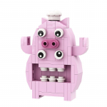 M&auml;ng Gobricks Garten Of Banban Bricks M&auml;ng Rohelise peaga koletis Flamingo MOC mudel Ehitusklotsid Laste Haridus Kingitused