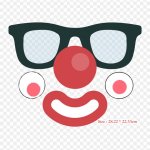 Klounin&auml;gu Naljakas klouni jokker Triikraud soojus&uuml;lekandel tr&uuml;kkimine Vin&uuml;&uuml;lplaastrid Kleebis riietele Ise ise teha aplikatsioonid pestavad plaastrid