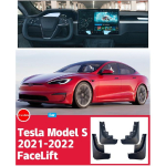 Porilapid Tesla Model S 2014-2022 porilappide pritsmekaitse porikaitsmed eesmised tagumised poritiibad Auto Styline auto Model S 2014 gray