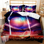 Korvpalli tr&uuml;kiga kodune voodipesukomplekt Korvpalli sporditeema tekikott padjap&uuml;&uuml;r lakan/kaheinimesevoodi 2/3 osa t&auml;issuurus Magamistoa kaunistus Baby 100x135cm