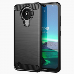 Nokia 1.4 &uuml;mbrise &uuml;mbris Nokia 1.4 &uuml;mbrisele Taga Telefoni kest Funda Coque Capa Business Style TPU silikoonist kaitsev telefoni&uuml;mbris For Nokia 1.4 must