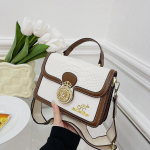 Crossbody kott naistele Vegan ehtsast PU-nahast k&auml;ekottide portfell v&auml;ikeste ja kandiliste kottidega Naiste moodne &otilde;lakott beež