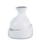 Elektriline lemmikloomade masseerija koera kassi massaaži vibreeriv peanaha laadimismasin pea s&otilde;tkumine tervisehooldus kassitarvikud valge